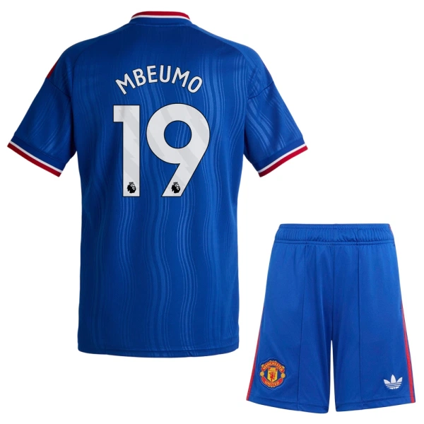 Kit De Football Manchester United Mbeumo 19 Enfant Extérieur 26/27 Kit De Football Manchester United Mbeumo 19 Enfant Extérieur 26/27