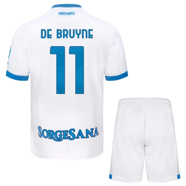 Kit De Football SSC Naples Kevin De Bruyne 11 Enfant Extérieur 26/27 Kit De Football SSC Naples Kevin De Bruyne 11 Enfant Extérieur 26/27