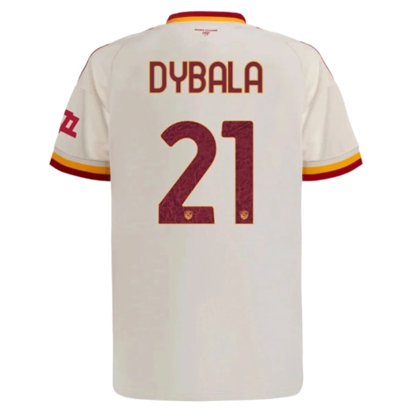 Maillot De Foot AS Roma Paulo Dybala 21 Extérieur 26/27 Maillot De Foot AS Roma Paulo Dybala 21 Extérieur 26/27
