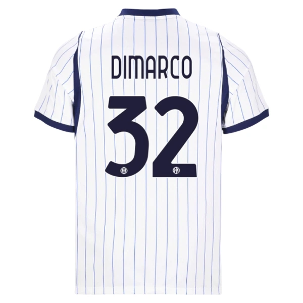 Maillot De Foot Inter Milan Dimarco 32 Extérieur 26/27 Maillot De Foot Inter Milan Dimarco 32 Extérieur 26/27