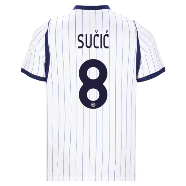 Maillot De Foot Inter Milan Sucic 8 Extérieur 26/27 Maillot De Foot Inter Milan Sucic 8 Extérieur 26/27