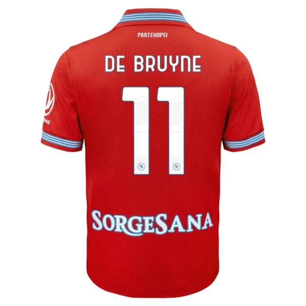 Maillot De Foot SSC Naples Kevin De Bruyne 11 Third 26/27 Maillot De Foot SSC Naples Kevin De Bruyne 11 Third 26/27