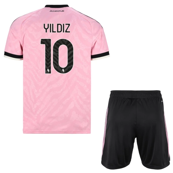 Kit De Football Juventus Yildiz 10 Enfant Extérieur 26/27 Kit De Football Juventus Yildiz 10 Enfant Extérieur 26/27