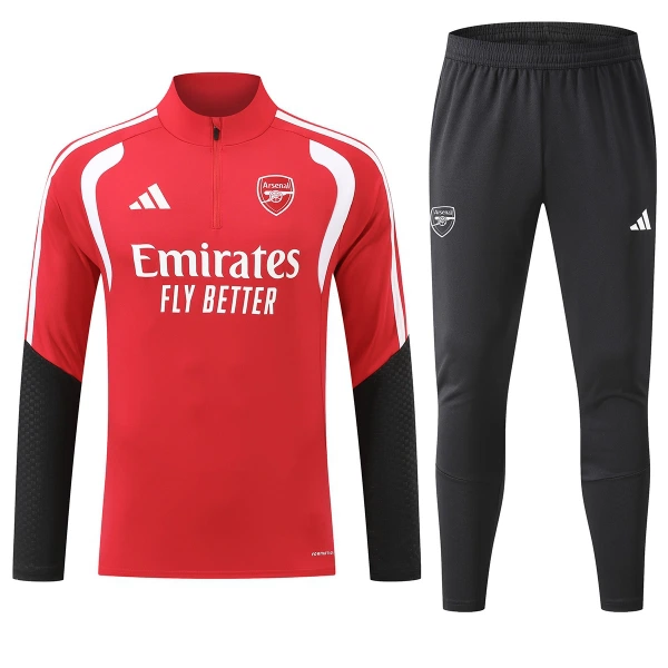 Arsenal Kit de Sweat-shirt d’entraînement 26/27 Rouge Arsenal Kit de Sweat-shirt d’entraînement 26/27 Rouge