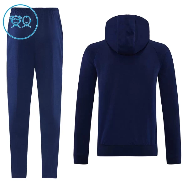 Bayern Munich Enfant Kit sweat-shirt d'entraînement à capuche 26/27 Navy