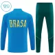 Brésil Enfant Kit de Sweat-shirt d’entraînement 26/27 Bleu