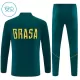 Brésil Enfant Kit de Sweat-shirt d’entraînement 26/27 Vert