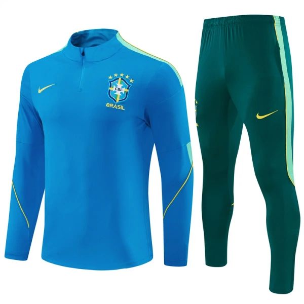 Brésil Kit de Sweat-shirt d’entraînement 26/27 Bleu Brésil Kit de Sweat-shirt d’entraînement 26/27 Bleu