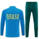 Brésil Kit de Sweat-shirt d’entraînement 26/27 Bleu