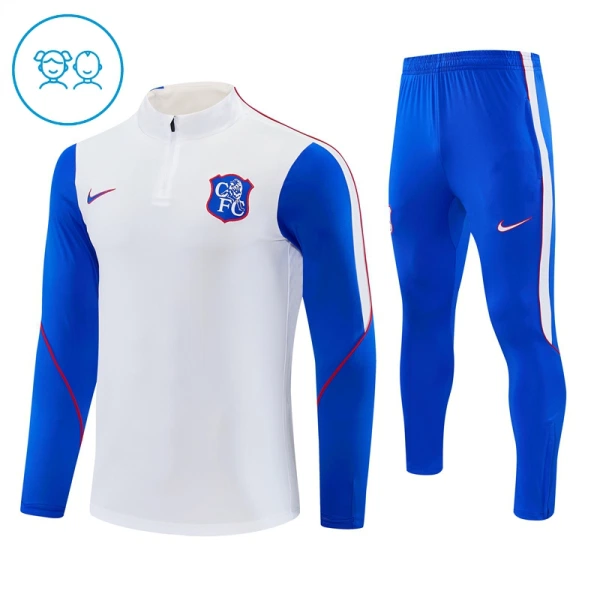 Chelsea Enfant Kit de Sweat-shirt d’entraînement 26/27 Blanc