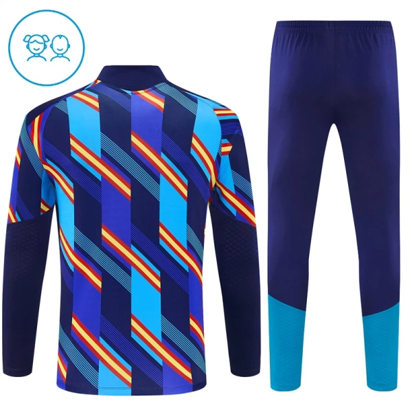 Espagne Enfant Kit de Sweat-shirt d’entraînement 26/27 Bleu