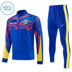 FC Barcelone Enfant Ensemble Vestes d'Entraînement 26/27 Bleu
