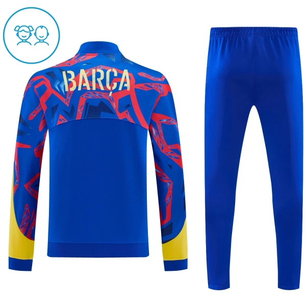 FC Barcelone Enfant Ensemble Vestes d'Entraînement 26/27 Bleu