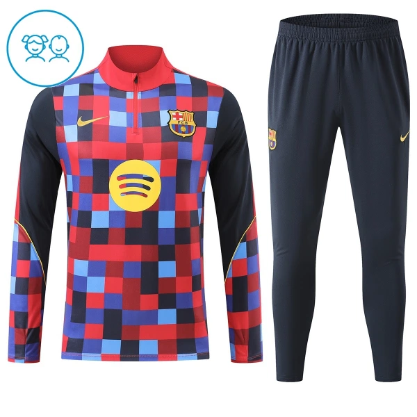 FC Barcelone Enfant Kit de Sweat-shirt d’entraînement 26/27 Rouge FC Barcelone Enfant Kit de Sweat-shirt d’entraînement 26/27 Rouge