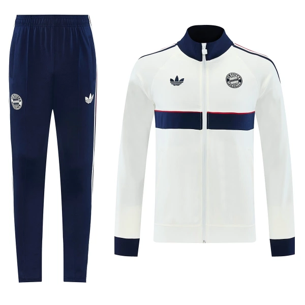 FC Bayern Munich Ensemble Vestes d'Entraînement 26/27 Blanc