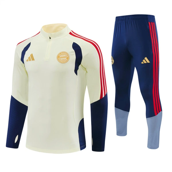 FC Bayern Munich Kit de Sweat-shirt d’entraînement 26/27 Blanc