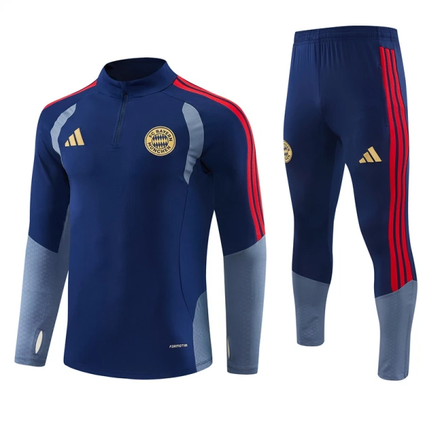 FC Bayern Munich Kit de Sweat-shirt d’entraînement 26/27 Bleu FC Bayern Munich Kit de Sweat-shirt d’entraînement 26/27 Bleu