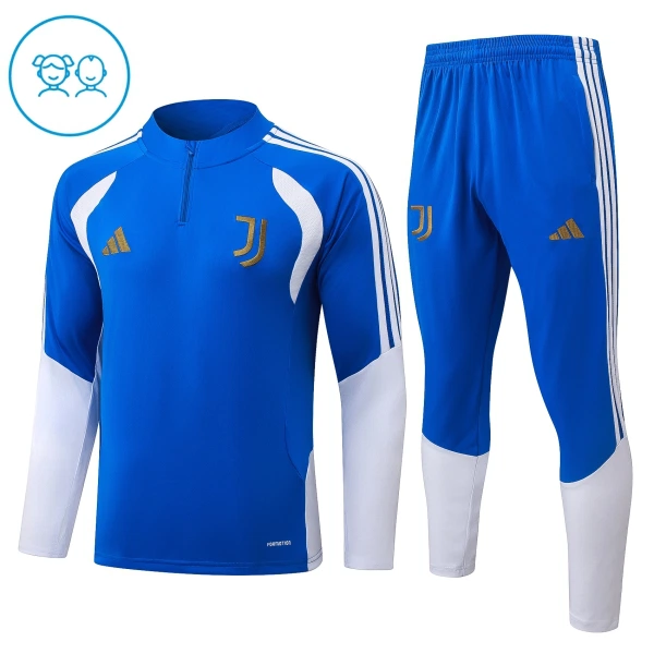 Juventus Enfant Kit de Sweat-shirt d’entraînement 26/27 Bleu Juventus Enfant Kit de Sweat-shirt d’entraînement 26/27 Bleu