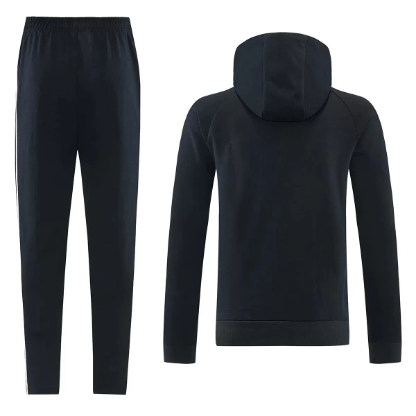 Juventus Kit sweat-shirt d'entraînement à capuche 26/27 Noir