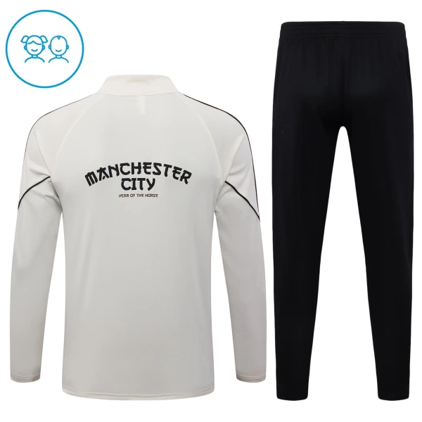 Manchester City Enfant Kit de Sweat-shirt d’entraînement 26/27 Gris