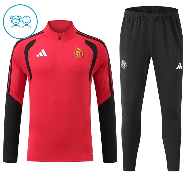 Manchester United Enfant Kit de Sweat-shirt d’entraînement 26/27 Rouge Manchester United Enfant Kit de Sweat-shirt d’entraînement 26/27 Rouge