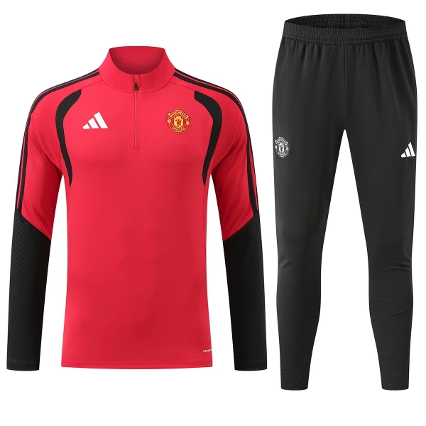Manchester United Kit de Sweat-shirt d’entraînement 26/27 Rouge