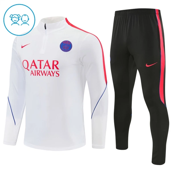 Paris Saint-Germain Enfant Kit de Sweat-shirt d’entraînement 26/27 Blanc Paris Saint-Germain Enfant Kit de Sweat-shirt d’entraînement 26/27 Blanc