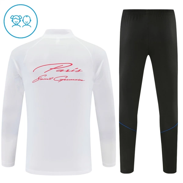 Paris Saint-Germain Enfant Kit de Sweat-shirt d’entraînement 26/27 Blanc