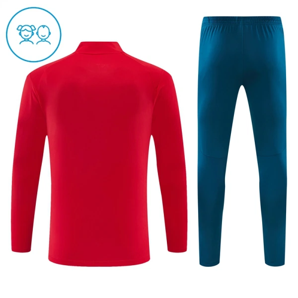 Portugal Enfant Kit de Sweat-shirt d’entraînement 26/27 Rouge