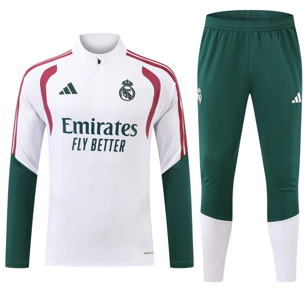Real Madrid Kit de Sweat-shirt d’entraînement 26/27 Blanc