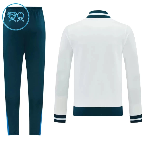 SSC Naples Enfant Ensemble Vestes d'Entraînement 26/27 Blanc