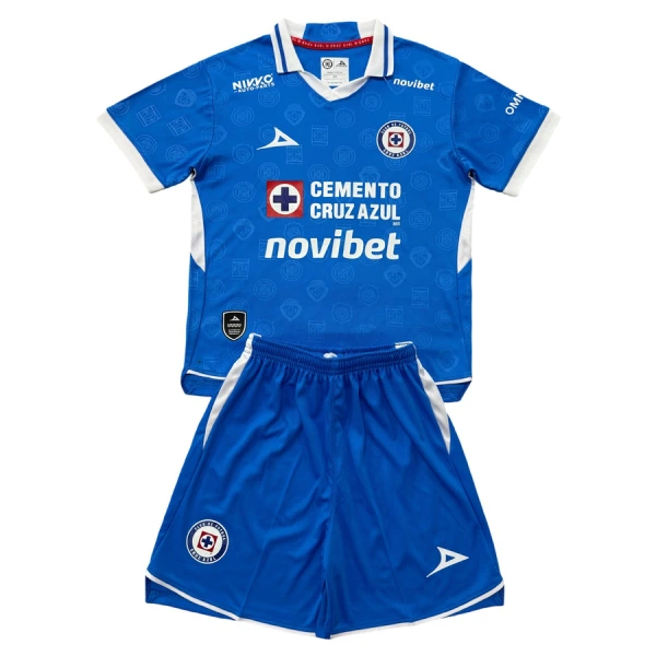Kit De Football Cruz Azul Enfant Domicile 26/27 Kit De Football Cruz Azul Enfant Domicile 26/27