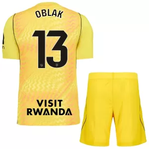Kit De Football Gardien Atlético Madrid Jan Oblak 13 Enfant 26/27 Jaune