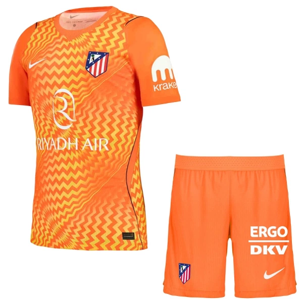 Kit De Football Gardien Atlético Madrid Jan Oblak 13 Enfant 26/27 Orange