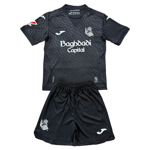 Kit De Football Real Sociedad Enfant Extérieur 26/27 Kit De Football Real Sociedad Enfant Extérieur 26/27