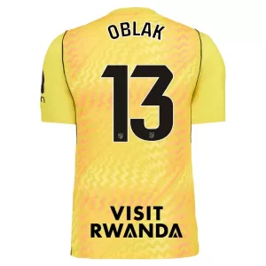 Maillot De Foot Gardien Atlético Madrid Jan Oblak 13 26/27 Jaune