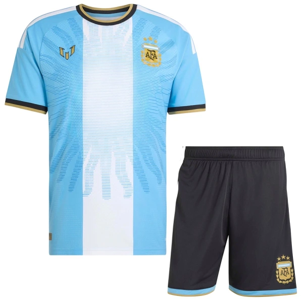 Kit De Football Argentine Farewell Enfant Anniversaire 26/27 Kit De Football Argentine Farewell Enfant Anniversaire 26/27