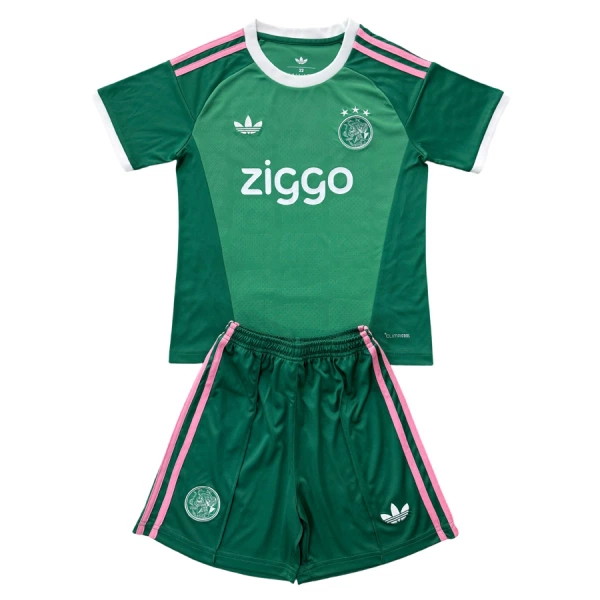 Kit De Football Gardien Ajax Amsterdam Enfant 26/27 Vert Kit De Football Gardien Ajax Amsterdam Enfant 26/27 Vert