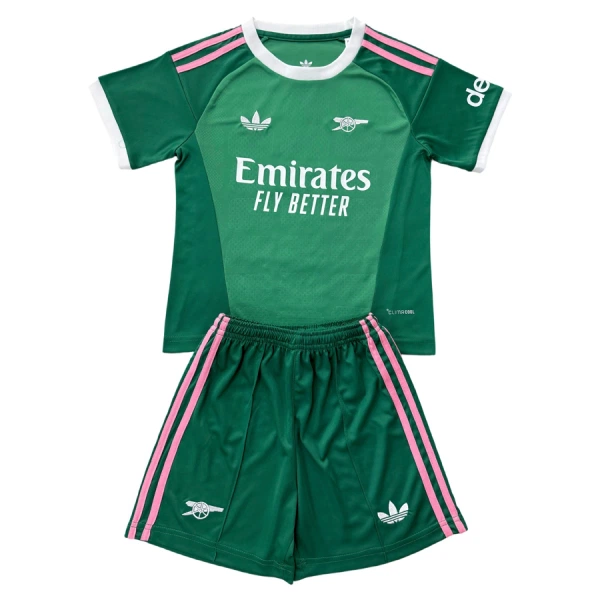 Kit De Football Gardien Arsenal Enfant 26/27 Vert Kit De Football Gardien Arsenal Enfant 26/27 Vert