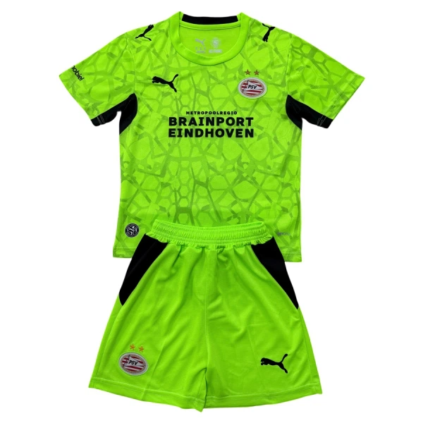 Kit De Football Gardien PSV Eindhoven Enfant 26/27 Vert Kit De Football Gardien PSV Eindhoven Enfant 26/27 Vert