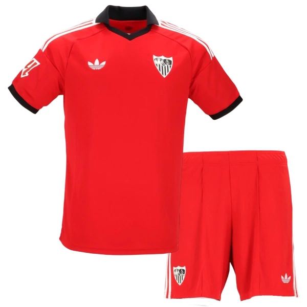 Kit De Football Séville FC Enfant Extérieur 26/27 Kit De Football Séville FC Enfant Extérieur 26/27