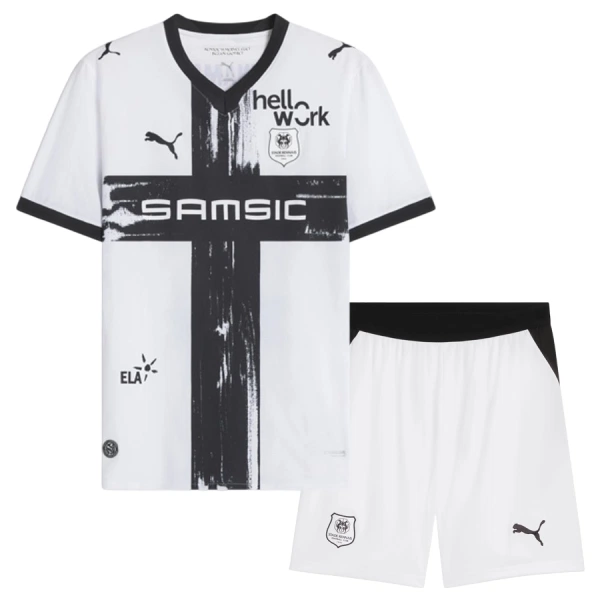 Kit De Football Stade Rennais Enfant Extérieur 26/27 Kit De Football Stade Rennais Enfant Extérieur 26/27
