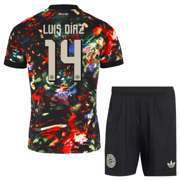 Kit De Football FC Bayern Munich Luis Díaz 14 Oktoberfest Enfant 26/27 Kit De Football FC Bayern Munich Luis Díaz 14 Oktoberfest Enfant 26/27