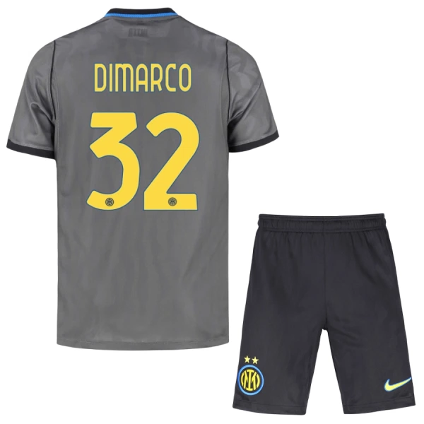 Kit De Football Inter Milan Dimarco 32 Enfant Third 26/27