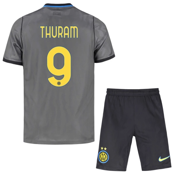 Kit De Football Inter Milan Thuram 9 Enfant Third 26/27 Kit De Football Inter Milan Thuram 9 Enfant Third 26/27