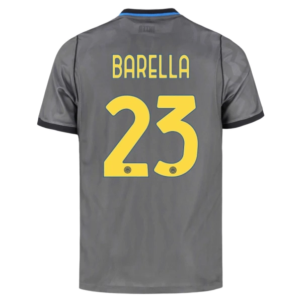 Maillot De Foot Inter Milan Barella 23 Third 26/27 Maillot De Foot Inter Milan Barella 23 Third 26/27