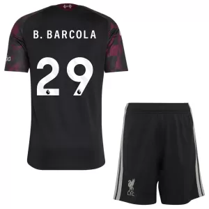 Kit De Football Liverpool B. Barcola 29 Enfant Third 26/27