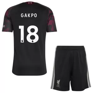 Kit De Football Liverpool Cody Gakpo 18 Enfant Third 26/27
