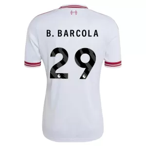 Maillot De Foot Liverpool B. Barcola 29 Extérieur 26/27