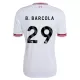 Maillot De Foot Liverpool B. Barcola 29 Extérieur 26/27 Maillot De Foot Liverpool B. Barcola 29 Extérieur 26/27